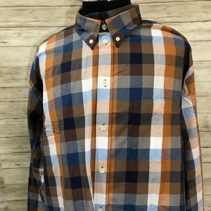 Men New Plaid L/S Shirt Babista Europe 3XL N14